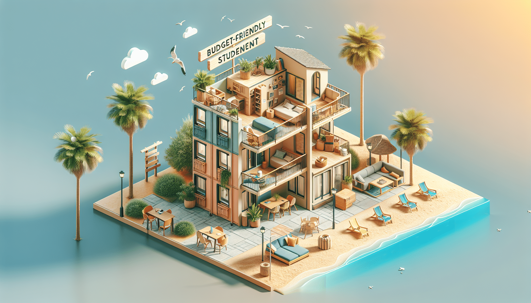 comment trouver une location meublée pour étudiants à prix mini à montpellier, proche de la plage?