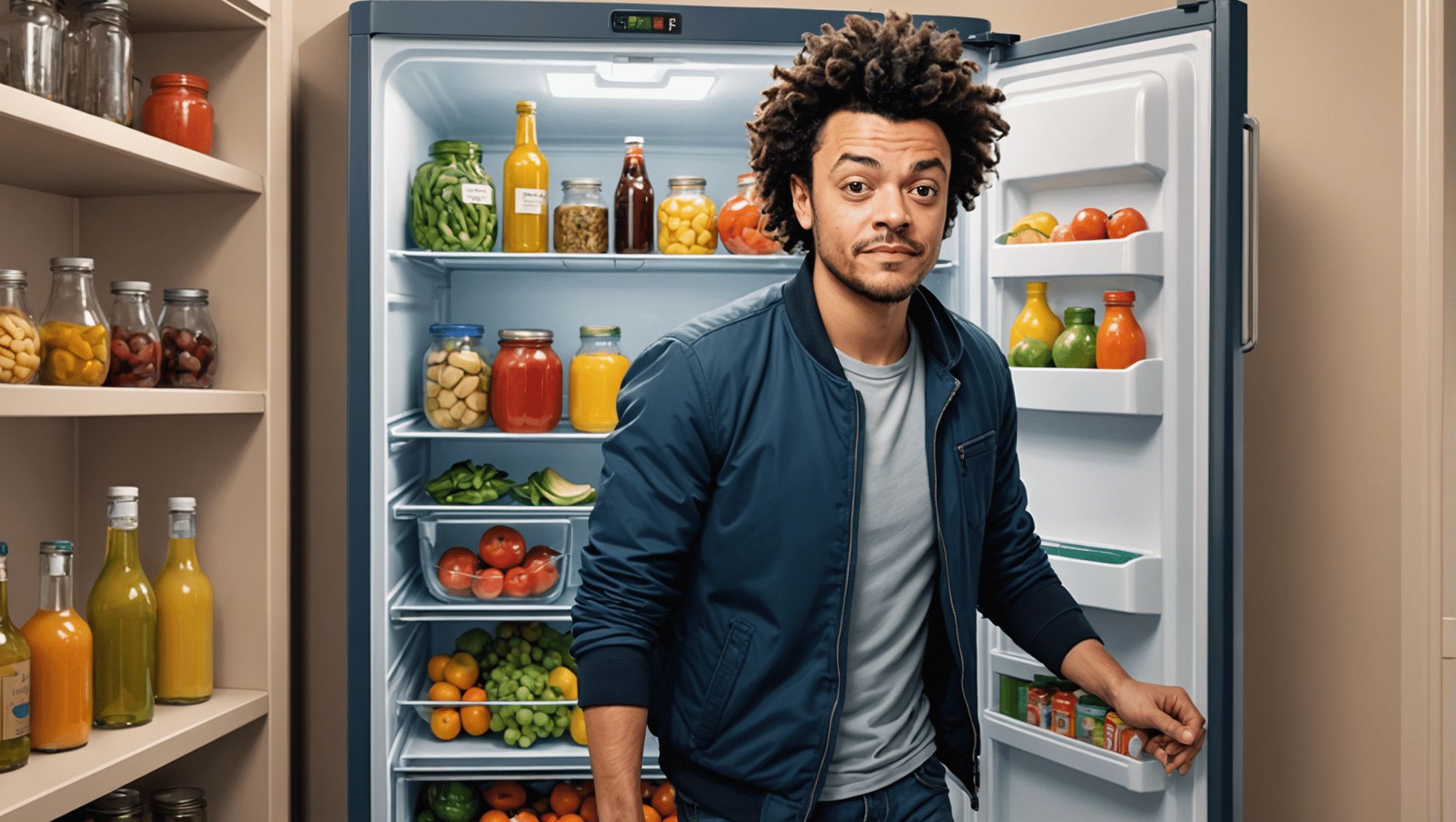 kev adams se rend à montpellier avec un projet secret : découvrez ce que cache son fridge lors de son passage dans la ville !