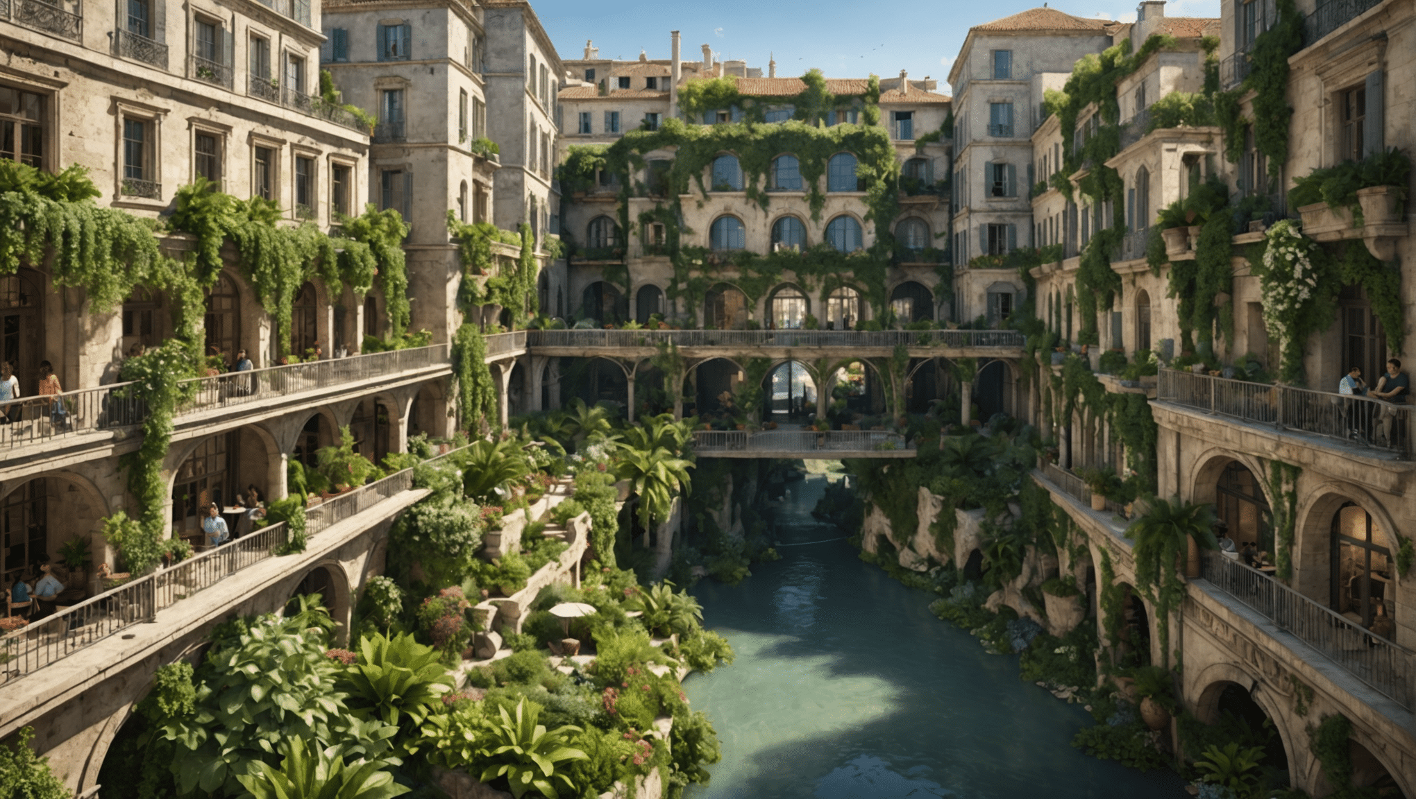 découvrez les jardins suspendus de port marianne, la nouvelle attraction incontournable de montpellier, offrant une vue exceptionnelle et une expérience unique en plein coeur de la ville.