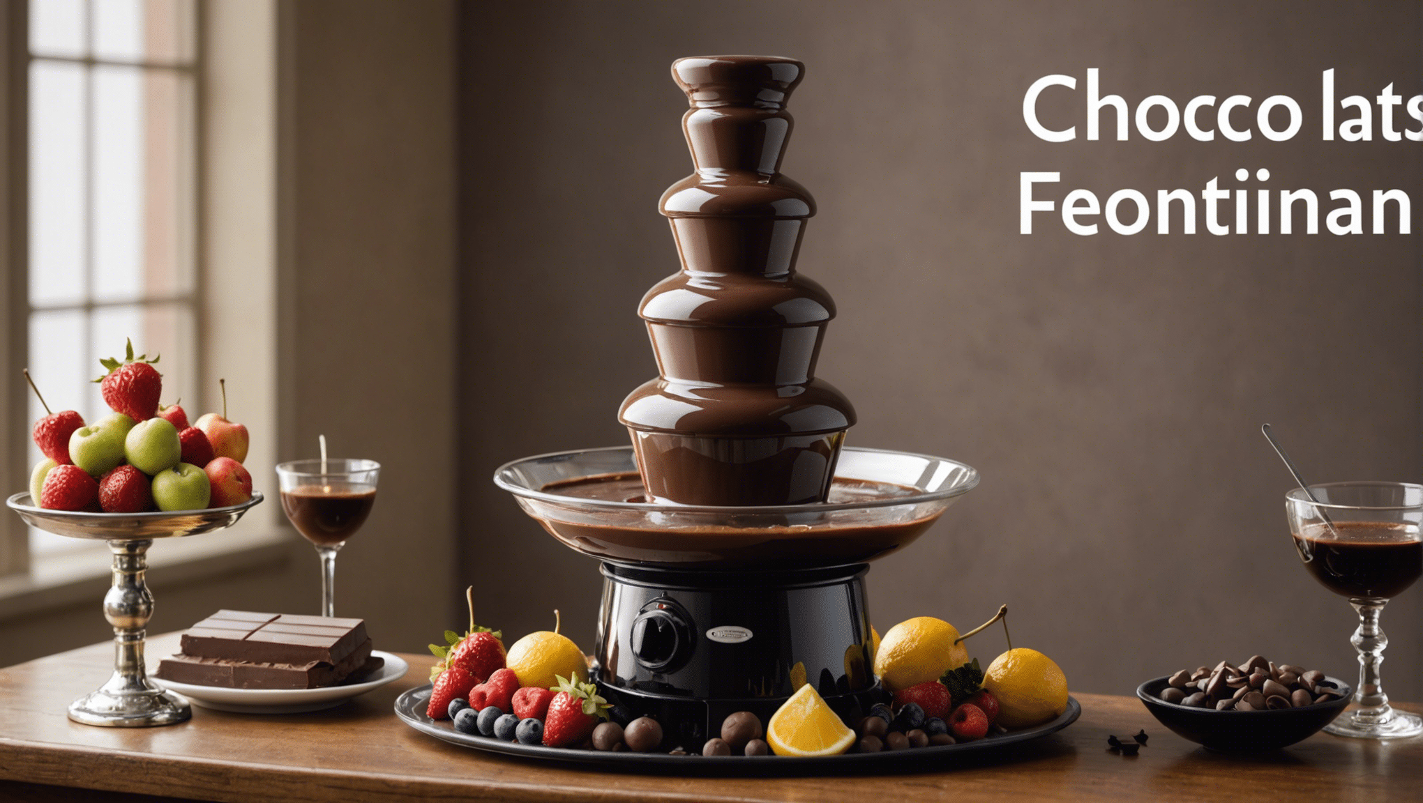 découvrez nos fontaines à chocolat disponibles à la location à montpellier pour ajouter une touche sucrée et gourmande à tous vos événements. faites sensation avec nos fontaines à chocolat de qualité professionnelle.