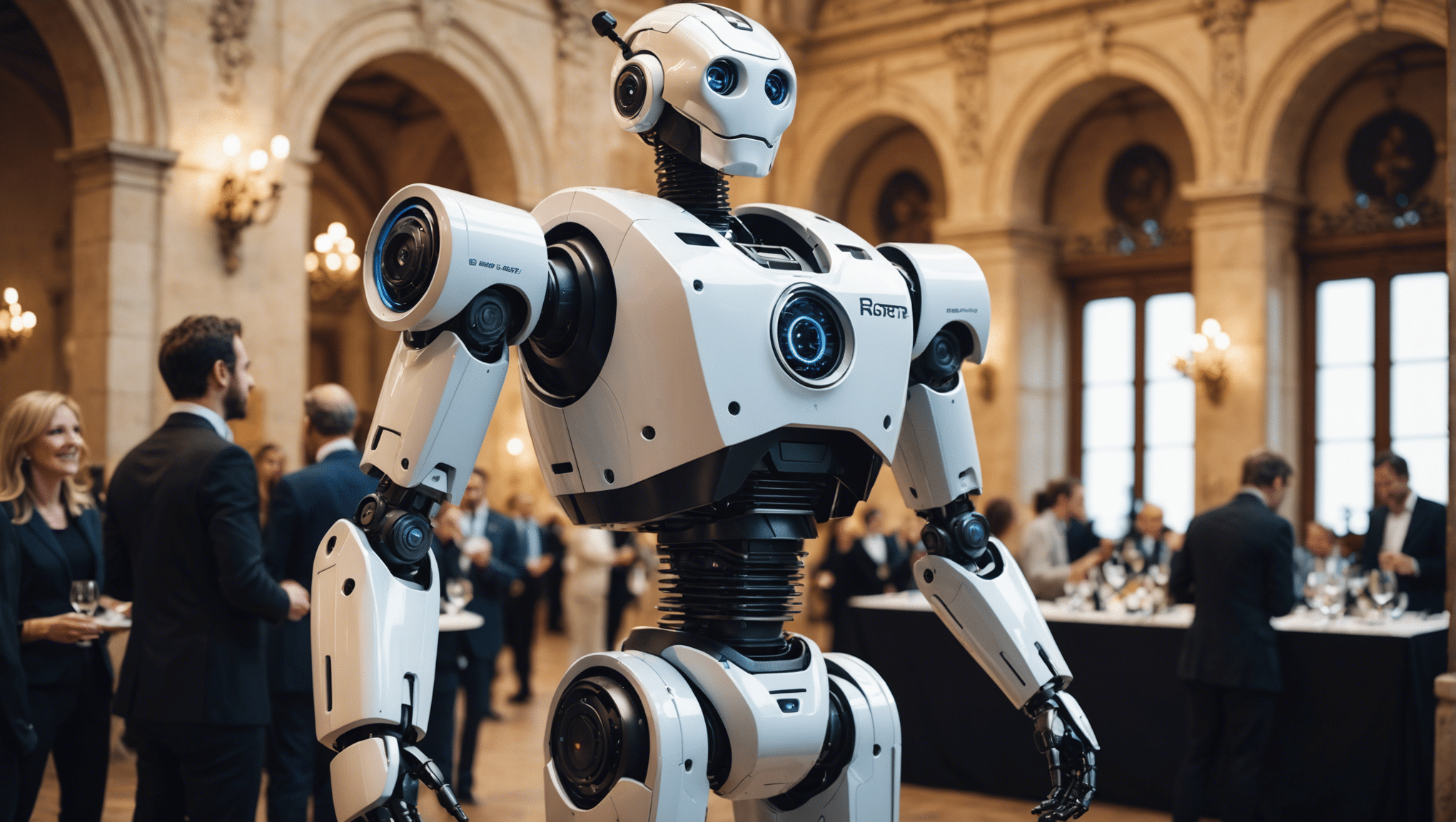 découvrez nos robots de pointe pour une animation innovante lors de vos événements à montpellier. louez nos robots d'accueil pour une expérience unique et mémorable.
