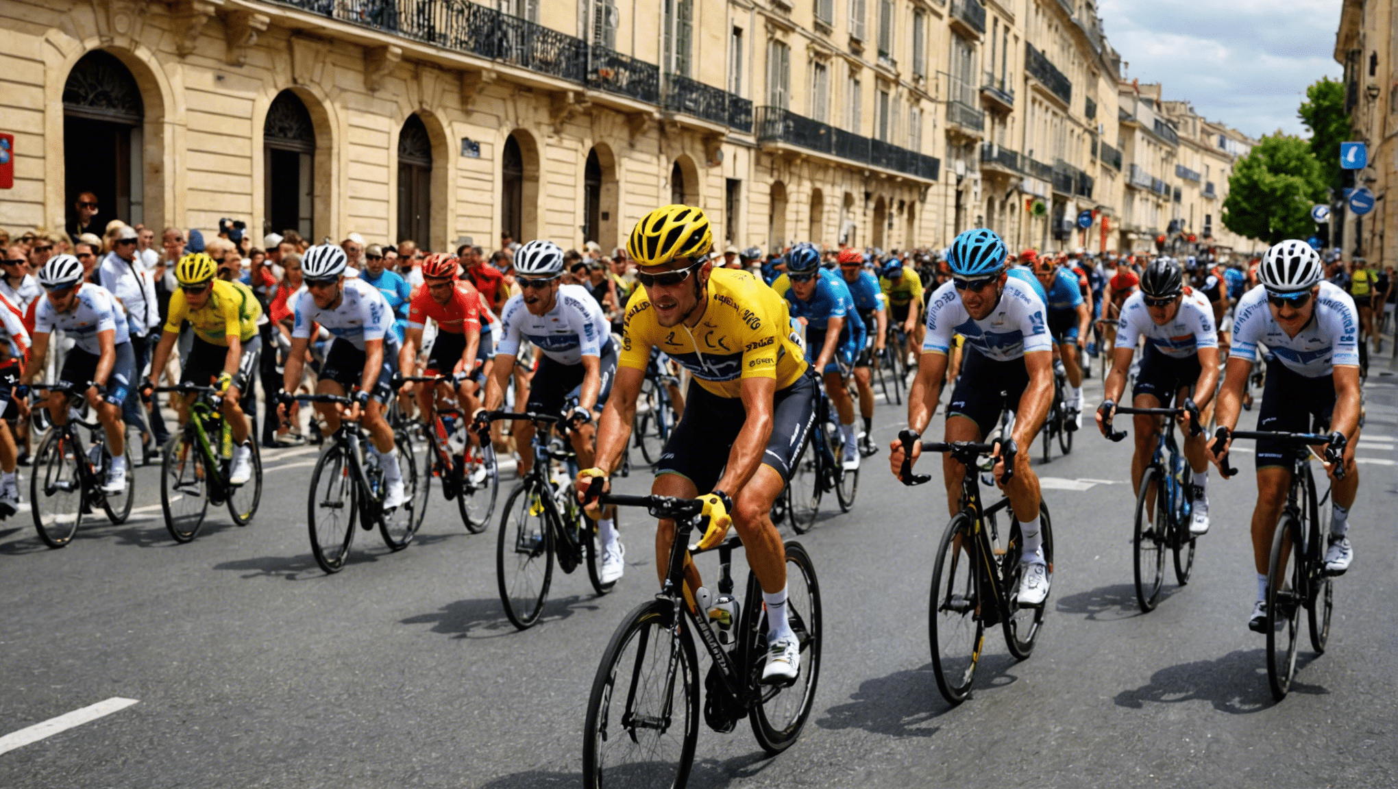 découvrez montpellier : vivez une expérience unique avec le tour de france d'un orchestre en roue libre.