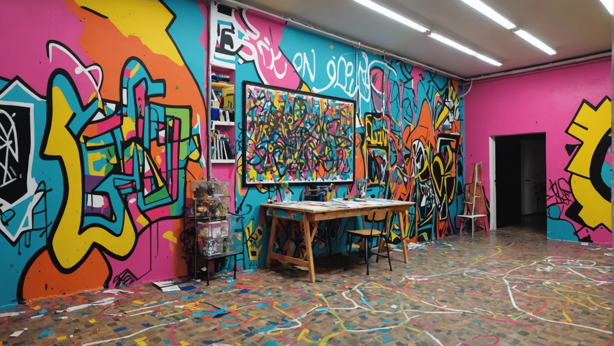 découvrez l'incroyable transformation du musée d'art urbain parcelle473 à montpellier en l'atelier secret de jonone et laissez-vous surprendre par le résultat !