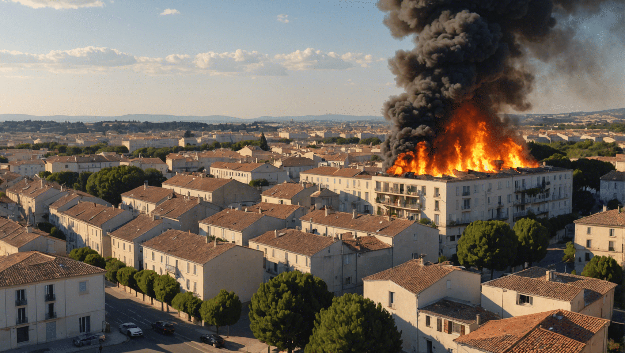 découvrez qui a délibérément déclenché un incendie près d'un lotissement à montpellier dans cette enquête captivante.