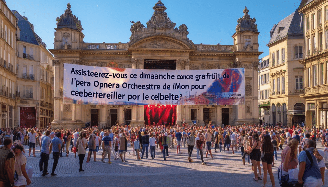 venez assister dimanche au concert gratuit de l'opéra orchestre de montpellier pour célébrer le 14-juillet sur le parvis de la mairie ! un moment musical exceptionnel en perspective.
