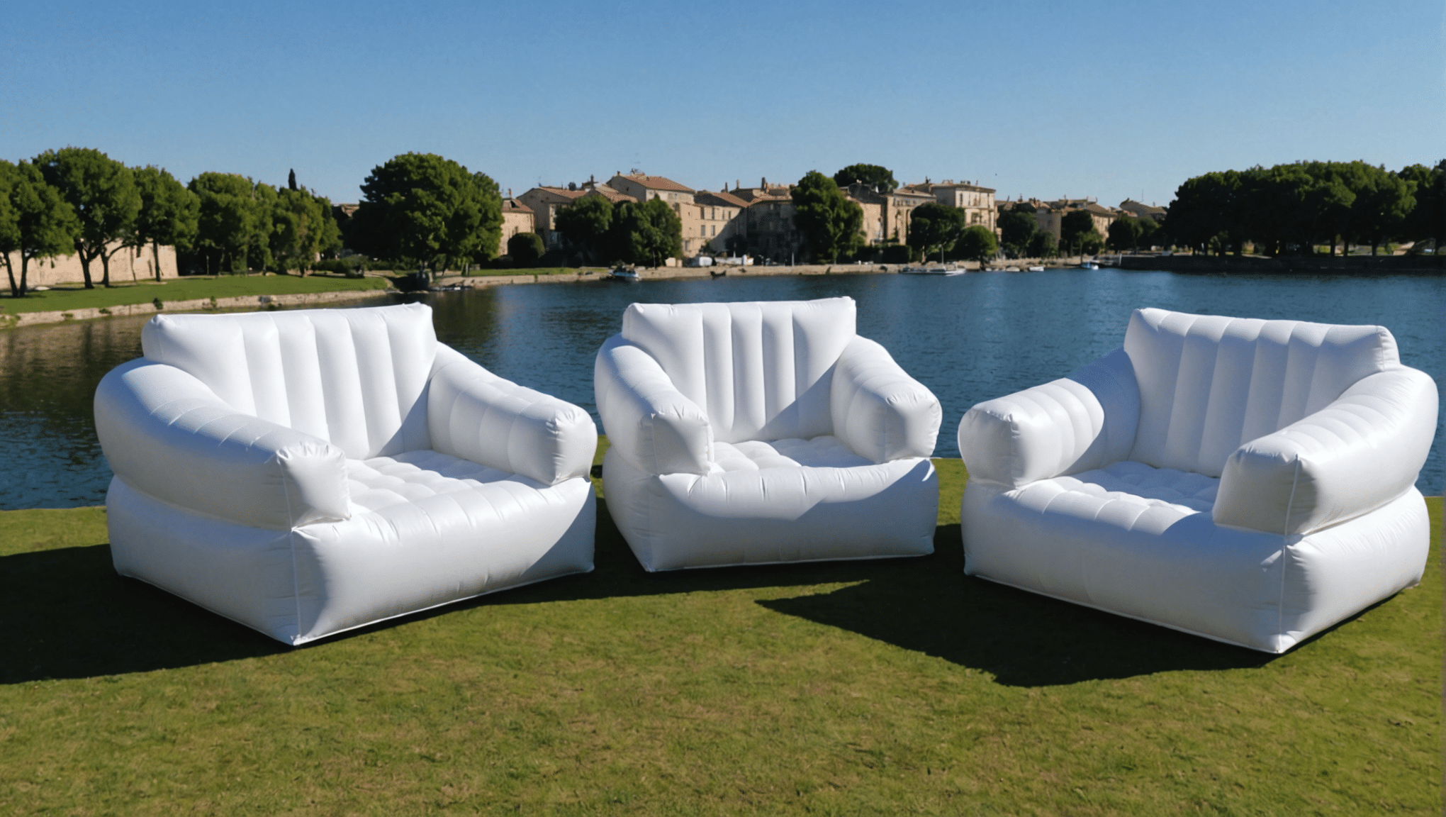 découvrez notre gamme de fauteuils gonflables à louer pour des moments de détente à montpellier. profitez de notre service de location pratique et abordable pour vos événements en extérieur.