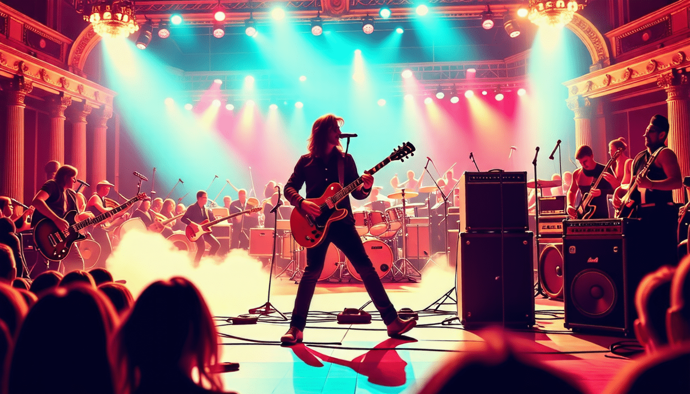 plongez dans l'univers captivant du rock symphonique à l'occasion de la célébration des 40 ans de légendes musicales. découvrez des classiques revisités qui feront vibrer le théâtre et raviront les amateurs de musique. ne manquez pas cet événement exceptionnel qui allie tradition et innovation !