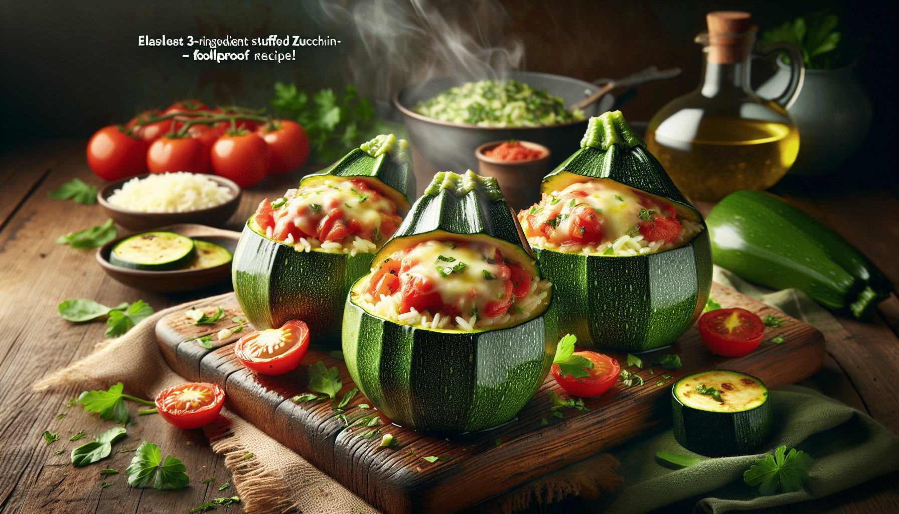 découvrez notre recette de courgettes farcies sans viande, simple et délicieuse, à réaliser avec seulement 3 ingrédients ! parfaite pour un repas sain et inratable, cette préparation ravira vos papilles tout en étant rapide à cuire.