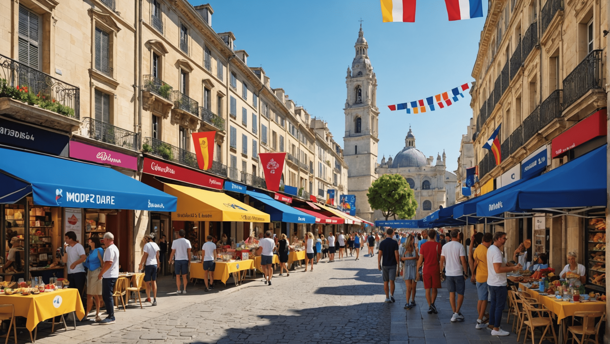 ne manquez pas la grande braderie des jeux olympiques de paris 2024 à montpellier ! un événement unique où se mêlent sport, culture et bonnes affaires. profitez de cette occasion exceptionnelle pour découvrir des produits dérivés, rencontrer des passionnés et vivre l'effervescence olympique. rejoignez-nous pour célébrer cet événement mémorable en attendant les jo !