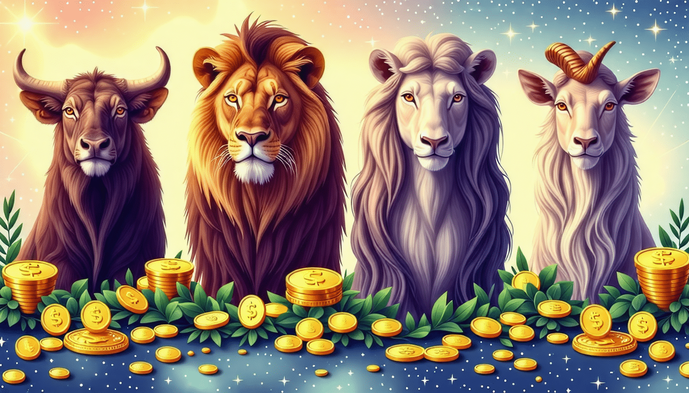 découvrez les quatre signes astrologiques qui s'apprêtent à vivre une prospérité financière surprenante d'ici la fin de l'année ! plongez dans les prévisions astrologiques et apprenez comment les astres influencent votre situation financière pour les mois à venir.