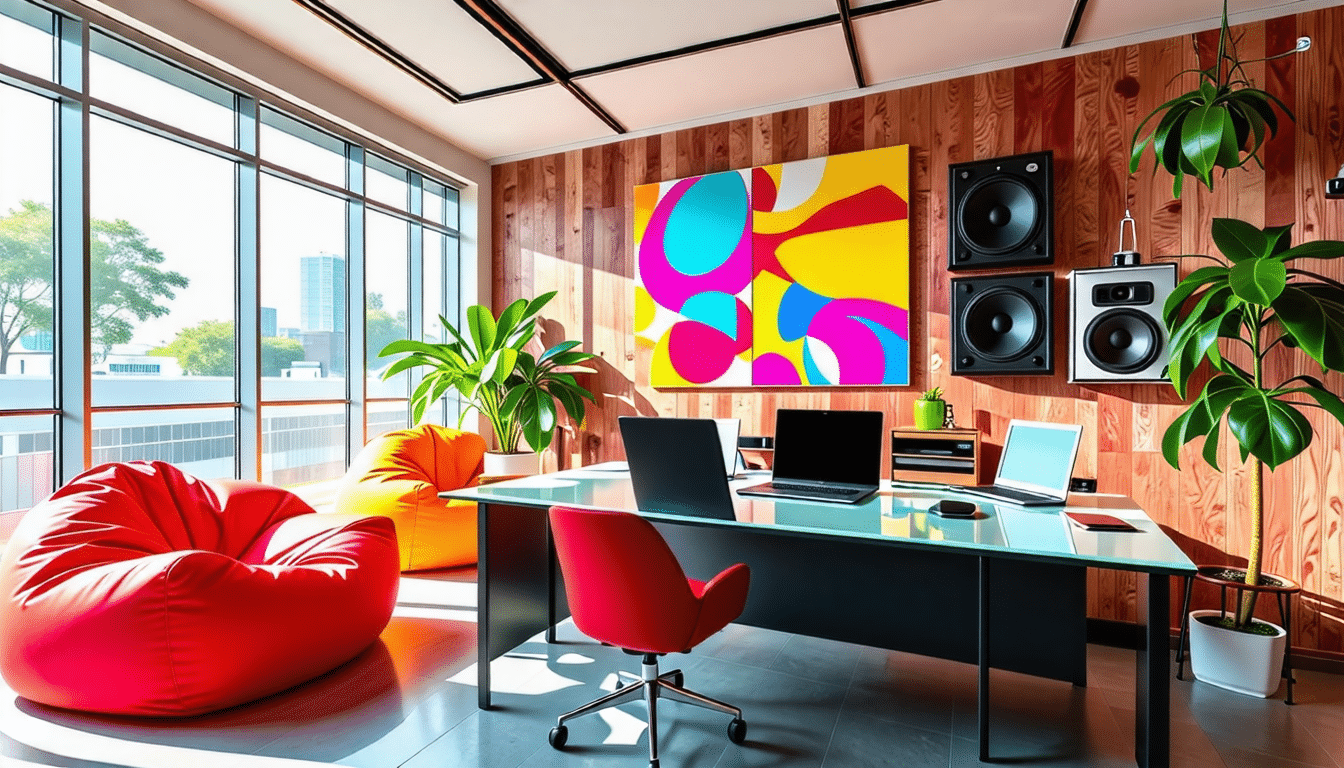 découvrez comment l'office siren réinvente nos espaces de travail en plongeant dans la tendance des années 2000. un voyage inspirant aux couleurs vives et aux designs audacieux qui redynamisent le bureau moderne et favorisent la créativité.
