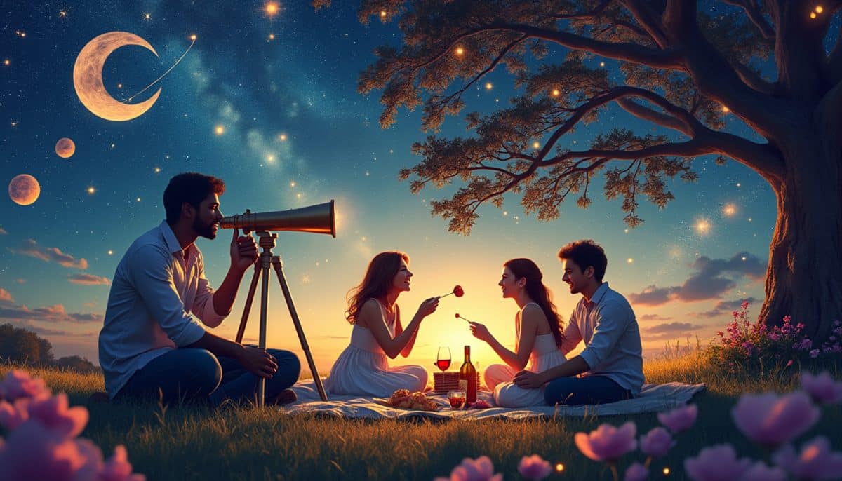 plongez dans l'univers fascinant de l'astrologie et découvrez quels signes du zodiaque s'apprêtent à vivre une histoire d'amour inoubliable au début de l'année 2025. suivez nos révélations et préparez-vous à croquer dans l'amour!