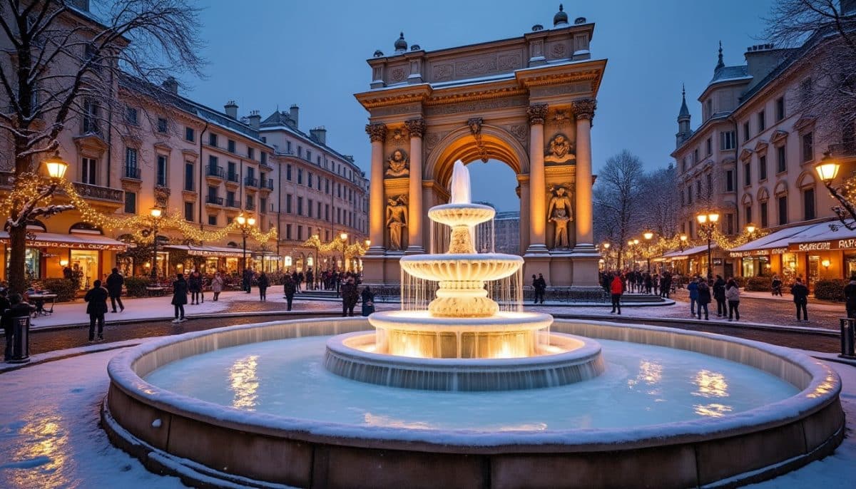 découvrez montpellier sous son manteau blanc ! cette année, la ville fête les fêtes de fin d'année avec une surprise hivernale. plongez dans l'ambiance magique des rues enneigées, des marchés de noël illuminés et des activités festives qui émerveilleront petits et grands.