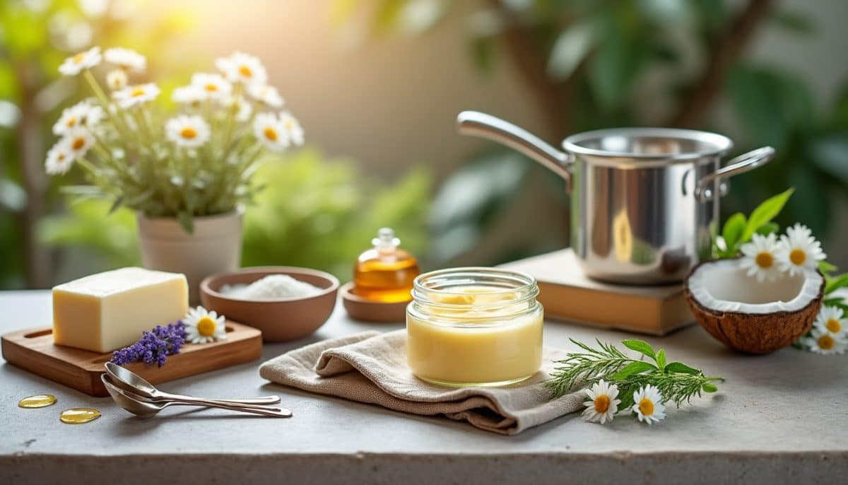 découvrez comment préparer facilement un baume naturel pour soulager l'eczéma. apprenez à nourrir votre peau irritée avec des ingrédients faits maison, alliant efficacité et bien-être.