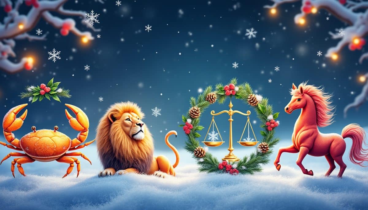 découvrez comment quatre signes astrologiques s'épanouiront sous une neige de bonheur cet hiver. plongez dans les prévisions astraux qui annoncent des moments de joie et d'épanouissement pour ces signes privilégiés. ne manquez pas ces révélations sur un hiver magique et féérique.