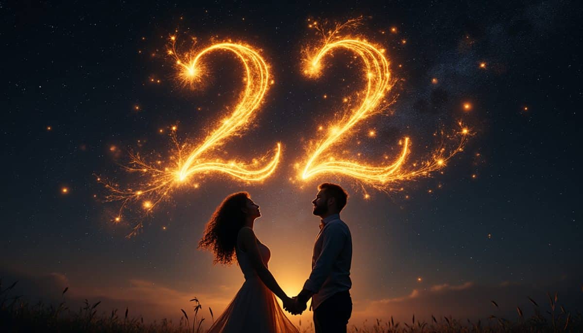découvrez la signification spirituelle des flamme jumelles à travers l'heure miroir h22. plongez dans l'univers mystique de cette heure angélique et explorez les liens profonds qu'elle représente entre âmes sœurs.