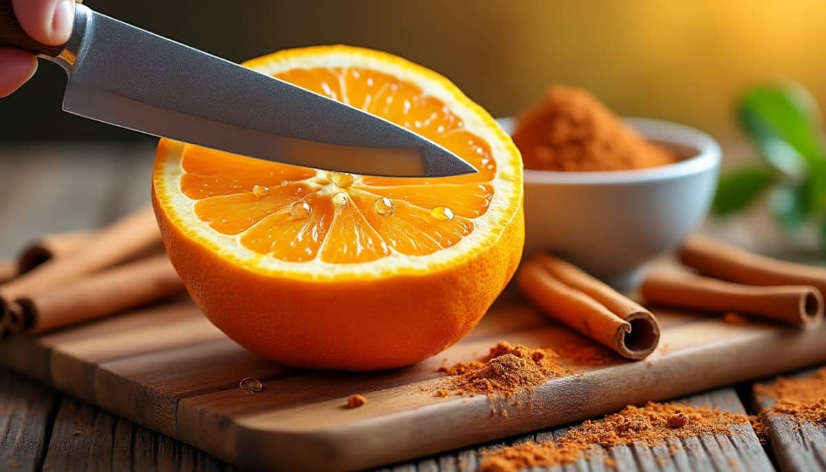 découvrez comment préparer une délicieuse orange à la cannelle avec cette recette facile à suivre. un mélange parfait de saveurs qui ravira vos papilles !