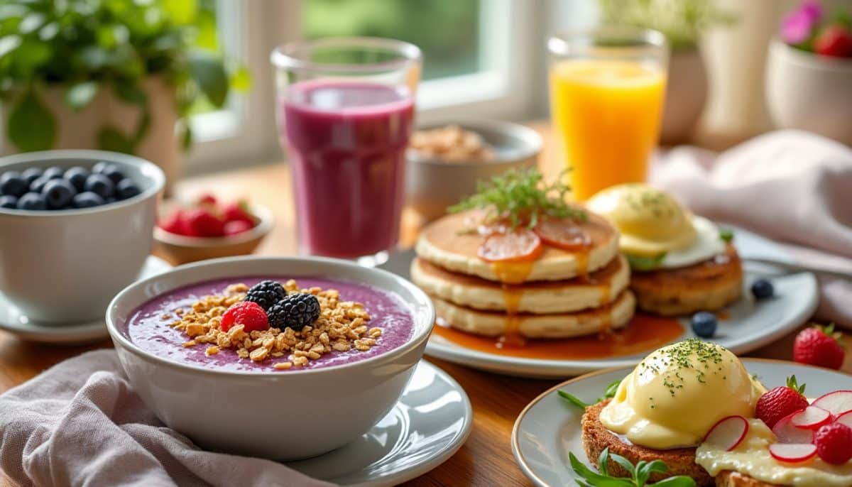 découvrez 10 idées de petits déjeuners sans gluten à la fois sains et délicieux. profitez d'un moment gourmand chaque matin avec nos recettes variées et faciles à préparer, idéales pour bien commencer la journée.
