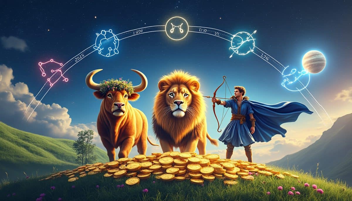 découvrez quels sont les trois signes du zodiaque qui s'apprêtent à recevoir une surprise financière en 2025. préparez-vous à accueillir la prospérité et à commencer l'année sur une note positive grâce aux révélations astrologiques.