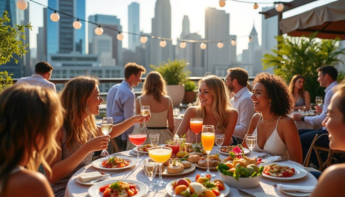 découvrez comment la tendance des brunchs sur les rooftops, prévue pour le 25 mai 2025, propulse les réservations airbnb premium au cœur du centre-ville. explorez les meilleures options pour profiter de vues imprenables tout en savourant des repas raffinés dans une ambiance unique.