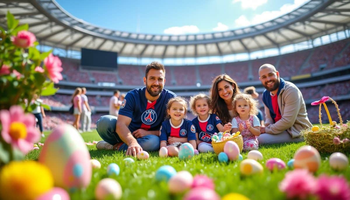 découvrez les moments forts de la fête de pâques au parc des princes à travers notre diaporama captivant. plongez dans l'ambiance festive, les activités colorées et les sourires des enfants lors de cet événement incontournable.