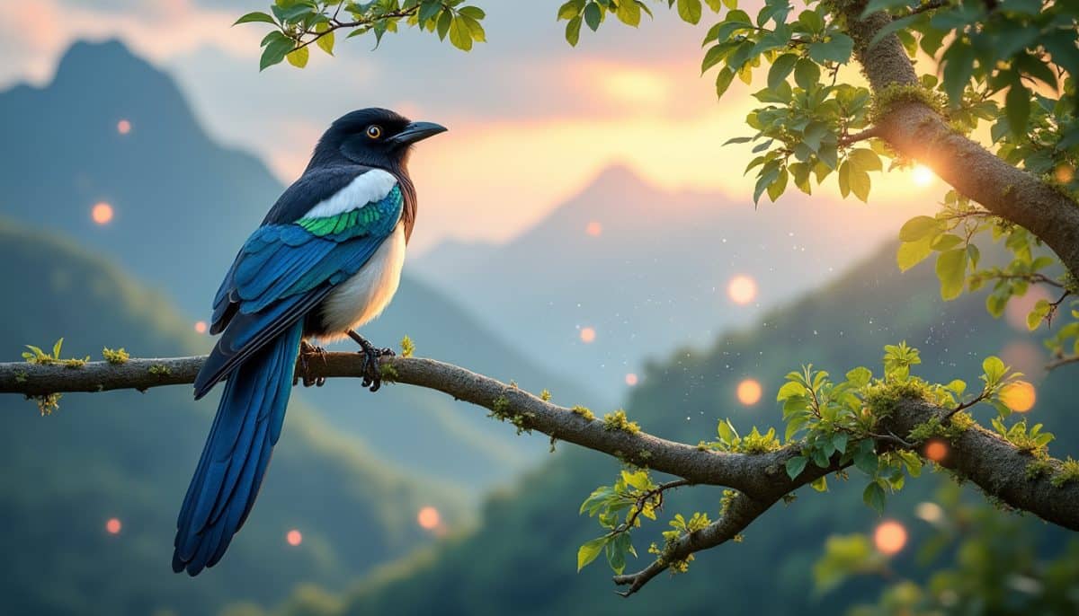 découvrez le symbolisme mystique de la pie dans notre exploration approfondie de cet oiseau fascinant. plongez dans son message spirituel et laissez-vous inspirer par ses significations mystérieuses et captivantes.