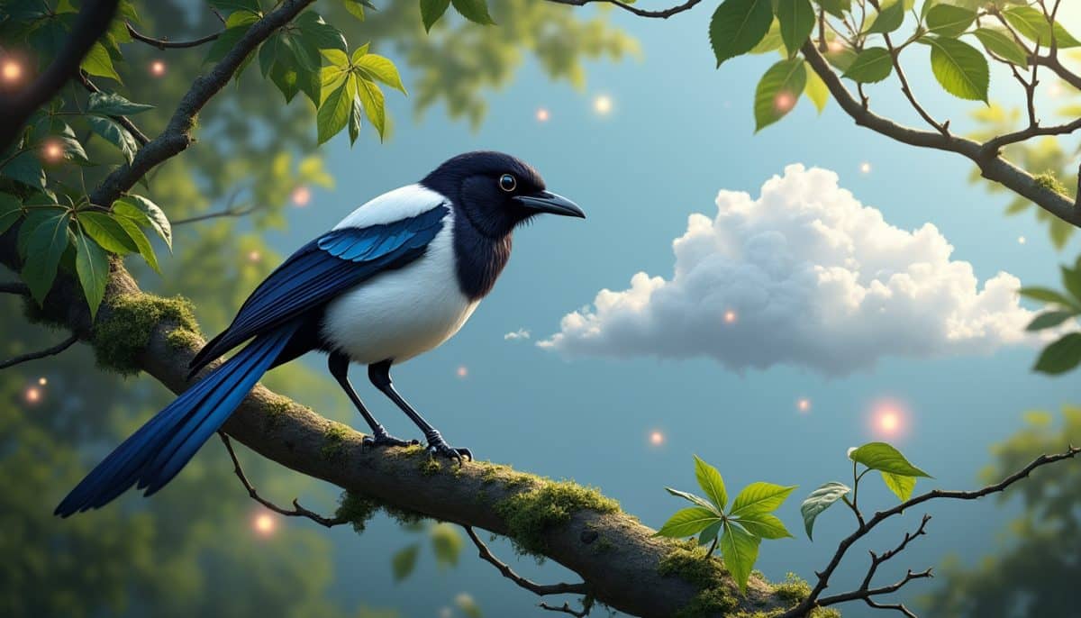 découvrez la signification profonde et la riche symbolique spirituelle de la pie. cette exploration vous invite à plonger dans les croyances et les légendes qui entourent cet oiseau fascinant, révélant ses messages et sa place dans diverses cultures.