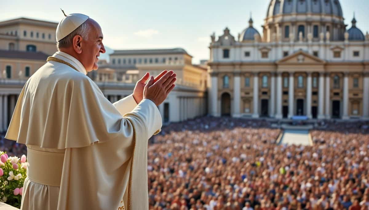 dans un message rempli d'espoir, le pape françois adresse ses vœux de joyeuses pâques aux fidèles lors d'une apparition émotive au vatican, témoignant de sa résilience malgré ses problèmes de santé.
