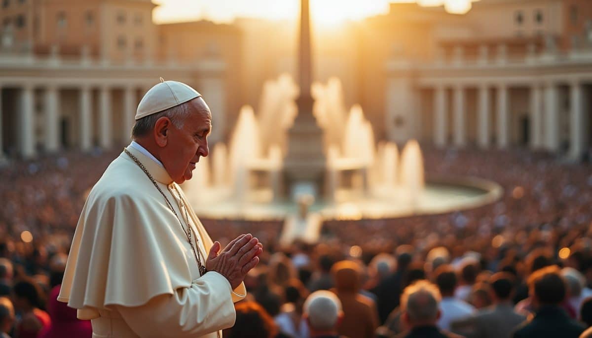lors de son discours urbi et orbi, le pape adresse une prière émotive pour mettre fin à la violence qui frappe des régions comme gaza et le sahel. un appel à la paix et à la solidarité dans un monde en crise.