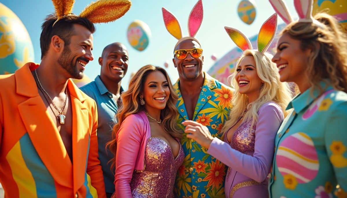 découvrez comment les célébrités célèbrent pâques cette année avec des oreilles de lapin amusantes, des œufs géants colorés et des costumes festifs. plongez dans l'ambiance joyeuse de cette fête à travers les looks et les idées inspirantes de vos stars préférées.
