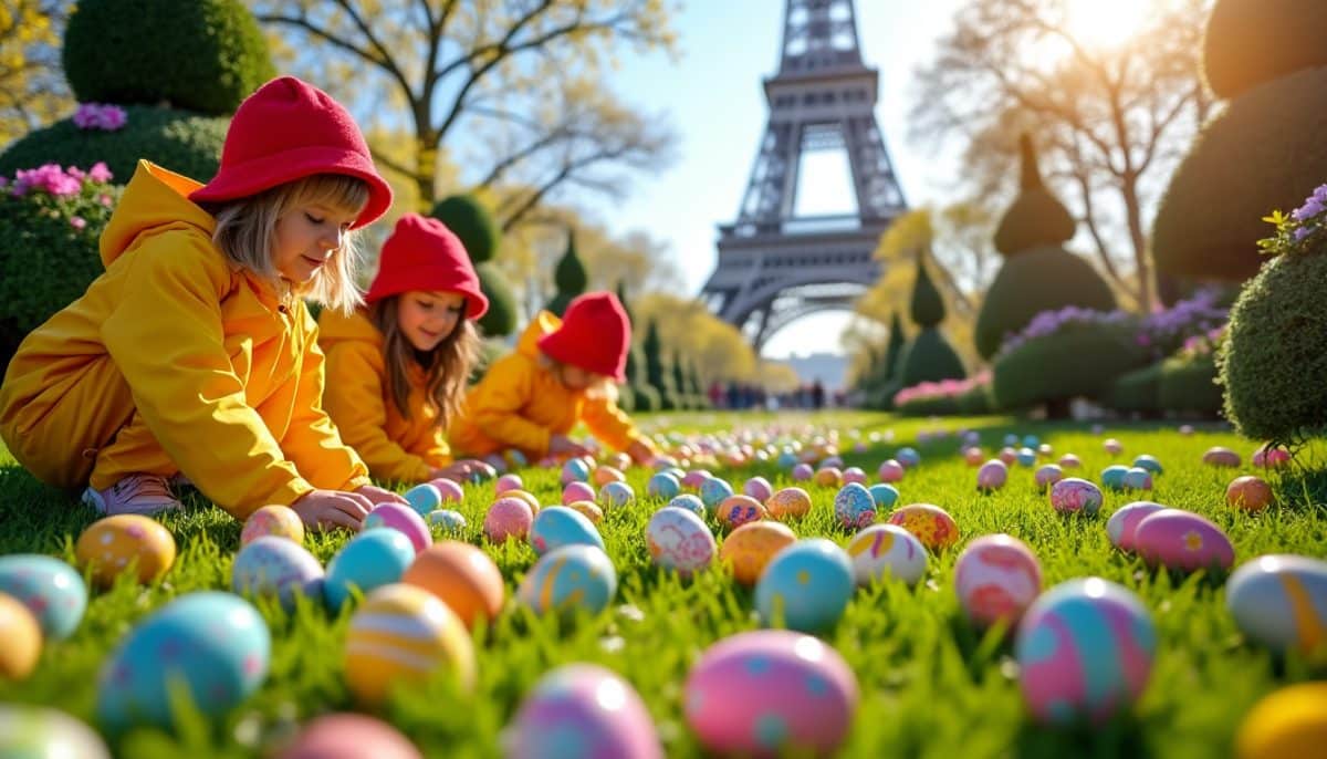 découvrez les meilleures chasses aux œufs de pâques à paris ! cette année, venez participer à des événements festifs et familiaux qui raviront petits et grands. ne manquez pas cette occasion de vivre une expérience magique au cœur de la capitale.