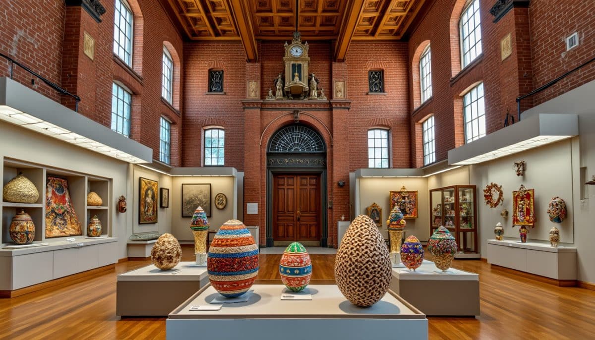 découvrez l'incroyable diversité des œufs de pâques du monde entier dans ce musée polonais. une exposition fascinante qui célèbre les traditions et l'artisanat liés à cette fête emblématique, à travers des pièces uniques et colorées. ne manquez pas cette immersion culturelle exceptionnelle!