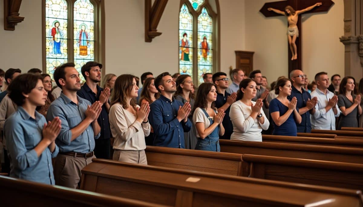 participez à la célébration du 4e dimanche de pâques le 11 mai 2025 à saint jean 23. un moment de ressourcement spirituel et de partage communautaire pour célébrer la foi et l'espérance dans la joie de pâques.