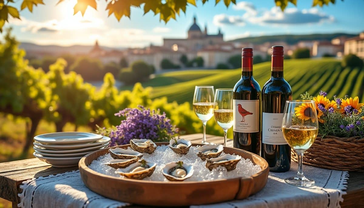 plongez au cœur de l'éden gastronomique avec notre circuit des vins et huîtres autour de montpellier. explorez les saveurs de la région, dégustez des spécialités locales et laissez-vous séduire par les paysages viticoles. une expérience inoubliable pour les amoureux de la bonne cuisine et des produits de la mer.