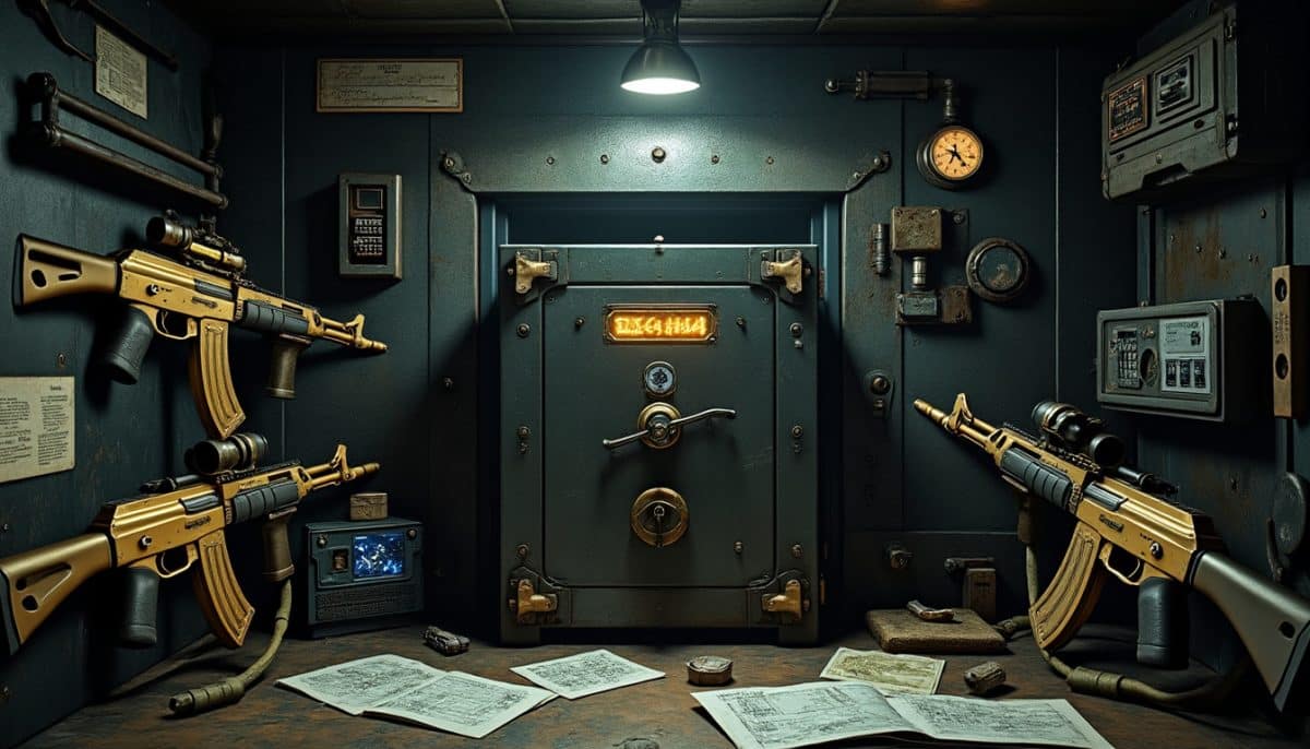 plongez dans l'univers de warzone et apprenez les étapes pour déverrouiller l'énigmatique œuf de pâques caché dans le coffre-fort de la banque du centre-ville. un guide complet pour les aventuriers en quête de secrets et de trésors!