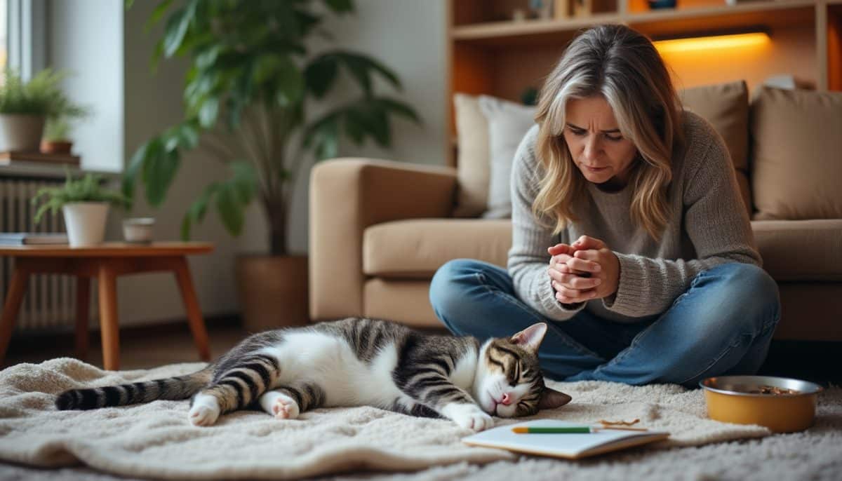 découvrez comment détecter les douleurs abdominales chez votre chat en identifiant les symptômes à surveiller. apprenez également des remèdes efficaces pour soulager son inconfort et améliorer sa qualité de vie.