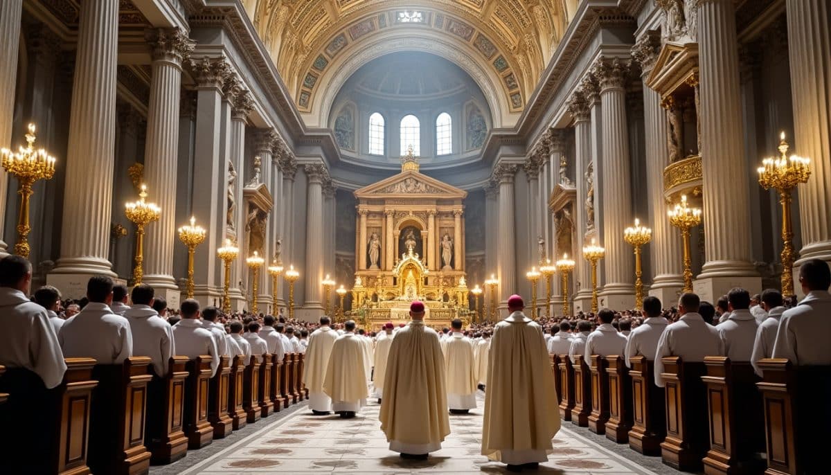 découvrez la solennité du dimanche de pâques, une célébration eucharistique emblématique qui marque le début du pontificat de léon xiv. un moment de foi et de renouveau spirituel, rassemblant les fidèles autour des traditions pascales dans une atmosphère de joie et d'espoir.