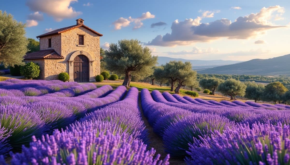 découvrez la beauté des champs de lavande et visitez un authentique moulin à huile d'olive à montpellier. une expérience sensorielle unique au cœur de la provence, alliant nature et traditions artisanales.