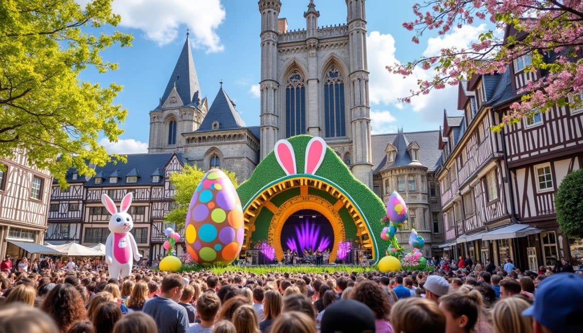 découvrez la foire de pâques à caen, une expérience exceptionnelle avec le retour tant attendu du grand 8 et de nombreuses nouvelles attractions. amusement et magie garantis pour toute la famille!