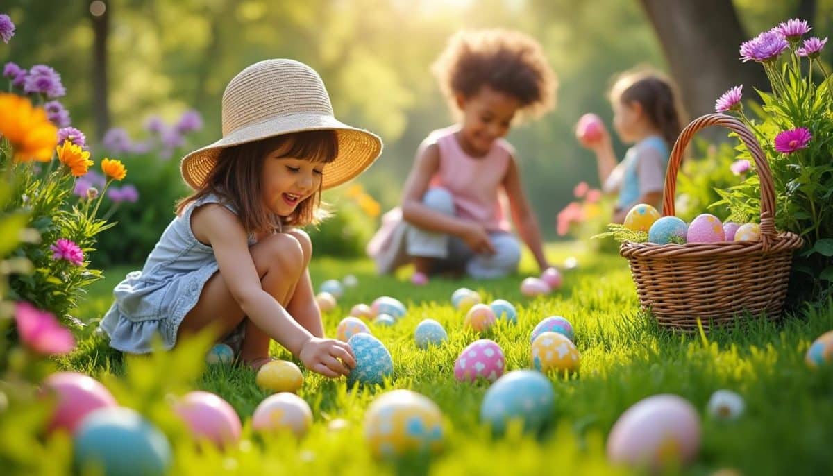 participez à la magie de pâques avec notre passionnante quête des œufs ! découvrez des jeux, des surprises et des traditions qui rendront cette chasse inoubliable pour petits et grands. rejoignez-nous pour célébrer cette fête printanière pleine de joie et d'émerveillement.