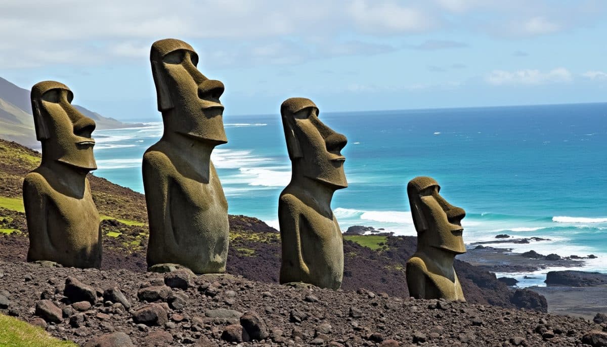 explorez le mystère fascinant des statues géantes de l'île de pâques, où l'histoire, la culture et l'ingéniosité humaine se mêlent. découvrez les secrets de ces monolithes énigmatiques et leur impact sur la civilisation rapa nui.