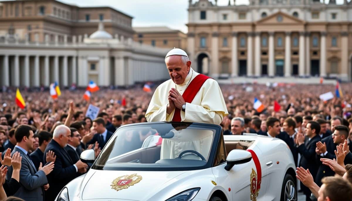 le pape françois s'adresse aux fidèles depuis le balcon de la basilique saint-pierre à rome pour pâques, soulignant l'importance de rester vigilant face à la montée de l'antisémitisme et appelant à la paix et à la fraternité entre tous.