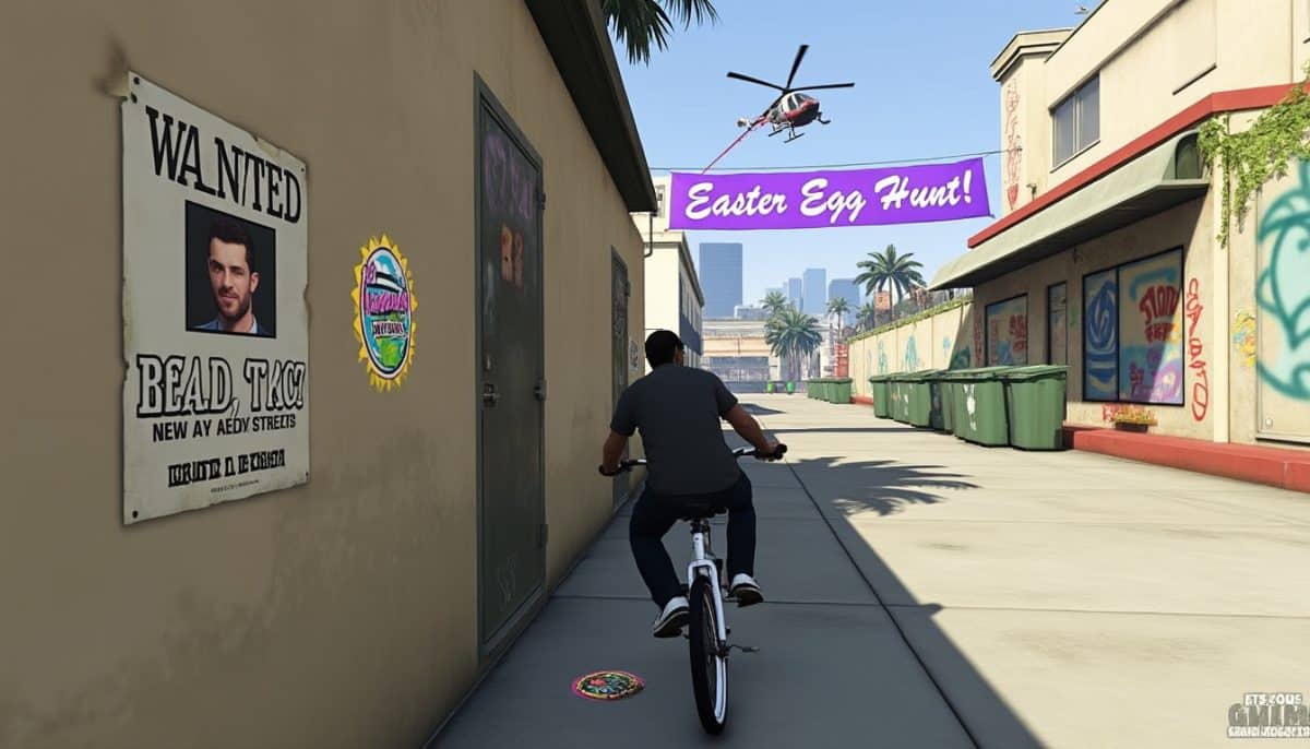 plongez dans l'univers fascinant de gta online et découvrez les œufs de pâques les plus emblématiques qui jalonnent le jeu. cette exploration vous révélera des secrets inattendus et des références cachées, enrichissant ainsi votre expérience de jeu. ne manquez pas ces trésors cachés qui font toute la magie de gta online!