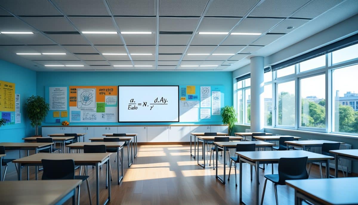 découvrez comment l'école a bénéficié d'un nouvel éclairage moderne suite à sa rénovation de pâques, apportant une ambiance chaleureuse et fonctionnelle pour les élèves et enseignants.