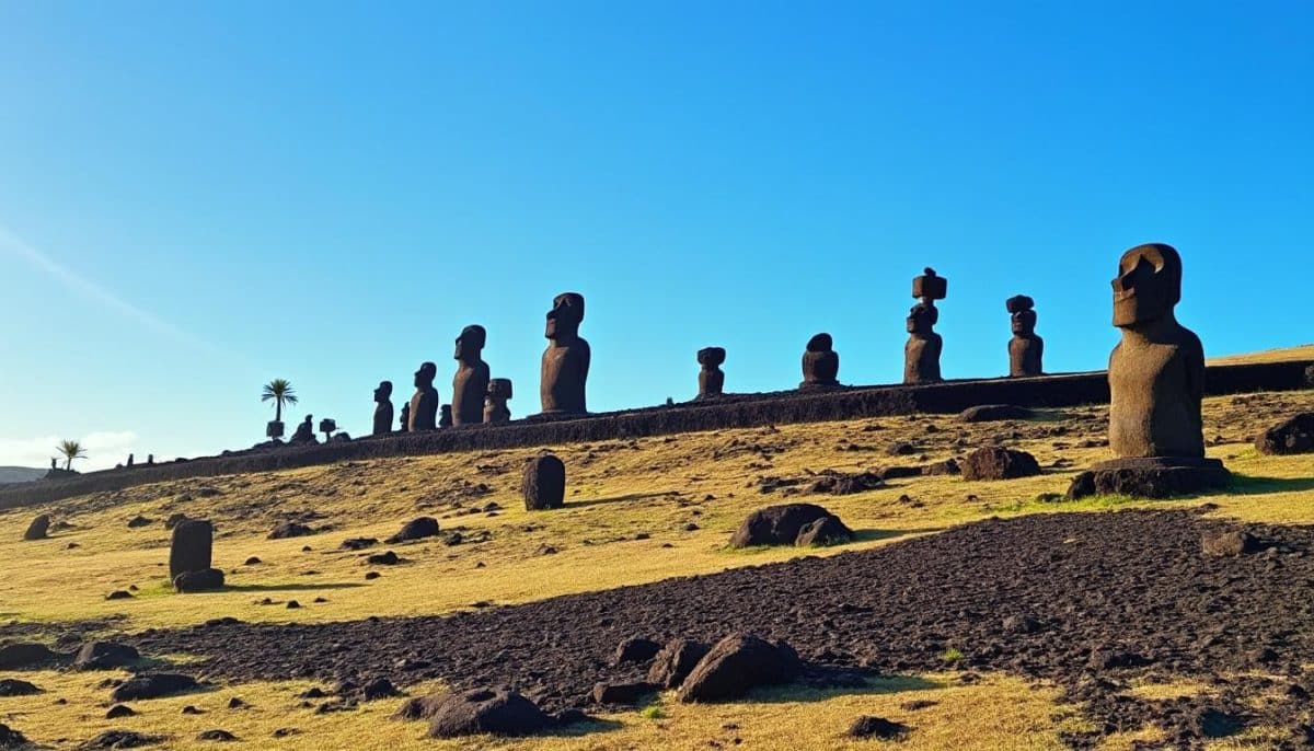 plongez dans l'univers fascinant de rapa nui, l'île mystérieuse aux célèbres statues moai. découvrez ses secrets historiques, culturels et naturels, et laissez-vous émerveiller par ses paysages uniques et son patrimoine riche.