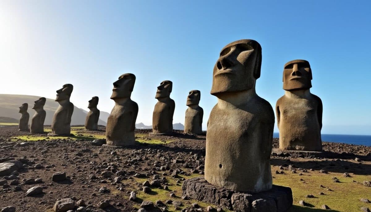 découvrez l'île de pâques, un lieu magique où se mêlent légendes fascinantes des statues ancestrales et la réalité alarmante de la crise des déchets plastiques. plongez dans l'histoire et les enjeux écologiques qui façonnent cette destination unique.