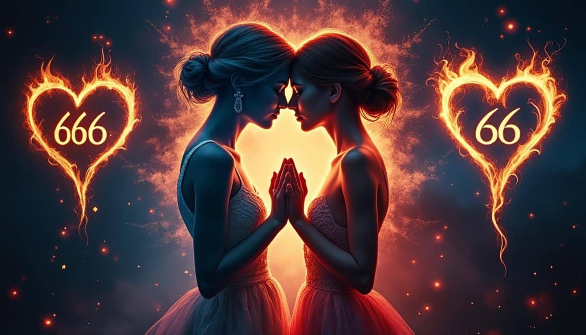 découvrez la signification profonde du 666 en lien avec les flammes jumelles et l'amour. explorez comment ce chiffre résonne dans les relations spirituelles et les connexions intenses, révélant des messages d'amour, de défi et de transformation. plongez dans l'univers mystique des flammes jumelles et ses implications à travers le symbole du 666.