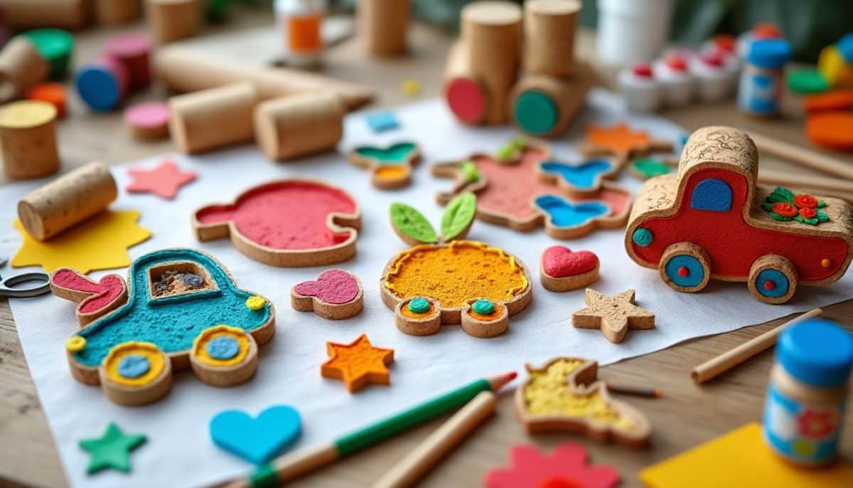 découvrez comment réaliser un porte-photo unique et amusant avec des bouchons de liège ! une activité manuelle facile et créative parfaite pour occuper les enfants tout en stimulant leur imagination. suivez nos instructions simples pour créer des souvenirs inoubliables.