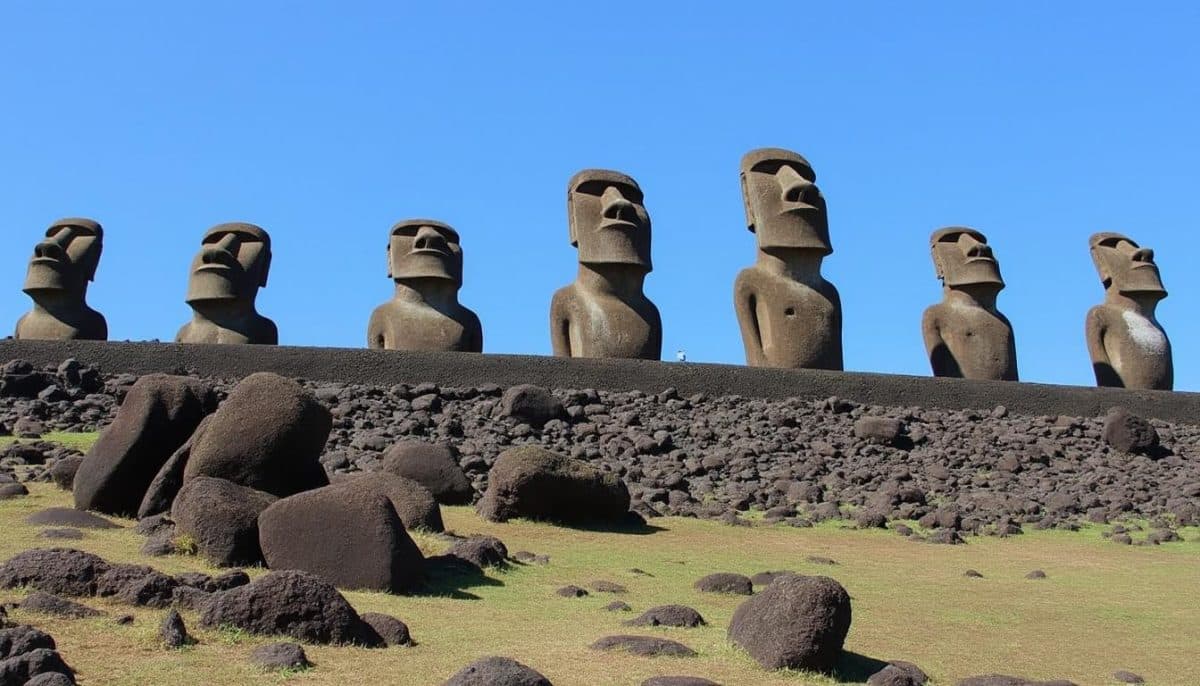 plongez dans l'univers énigmatique des célèbres géants de l'île de pâques avec notre nouveau volet de la collection culture & street. ne manquez pas ces deux captivants documentaires qui vous transporteront ce week-end au cœur de cette fascinante civilisation.