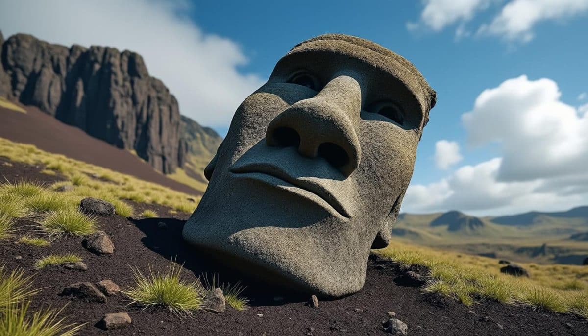 plongez dans l'univers fascinant des géants de l'île de pâques avec notre nouvel épisode de la collection culture & street. ne manquez pas ces deux documentaires captivants ce week-end, qui vous révéleront les mystères et l'histoire fascinante de cette île emblématique.
